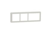 Lauritz Knudsen - LK FUGA Base 63 Design ramme 3½ modul, lysegrå - 560D5435