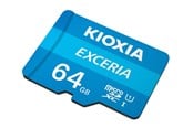 Hukommelseskort - Kioxia EXERCIA MicroSD/SD - 100MB/s - 64GB - LMEX1L064GG2