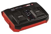 Akku & Lader - Einhell Power-X-Change dobbelt lynoplader 18V/3Ah - 4512069