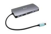 Dockingstation - I-Tec USB-C Metal Nano Dock HDMI/VGA with LAN + Power Delivery 100 W - C31NANODOCKVGAPD
