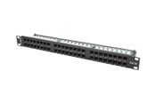 Netværkstilbehør - Lanberg PPU5-1048-B - patch panel - 1U - 19" - PPU5-1048-B
