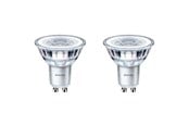 Lyskilder - Philips LED pære Classic Spot 3,5W/827 (35W) 36° 2-pak GU10 - 929001217818