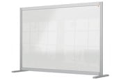 Kontordeler - Nobo Premium Plus klar akryl skrivebordsafskærmning, modulært system 1400x1000mm - 1915490