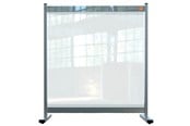 Boligindretning - Nobo Premium Plus klar PVC beskyttende skrivebordsafskærmning 770x860mm - 1915547