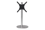 Vægbeslag, AV-Beslag & AV-Møbler - Sinox StandView TV gulvstand med drejbar top - 26"-65" - Alu finish - Maks 25 kg - Maks størrelse - SWB7140