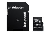 Hukommelseskort - GOODRAM microSD/SD M1AA - 100MB/s - 128GB - M1AA-1280R12