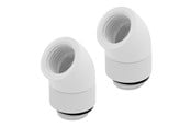 Gør-det-selv vandkøling - Corsair Hydro X Series 45° Rotary Adapter White - CX-9055007-WW