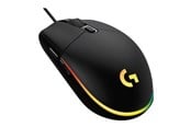 Mus - Logitech G102 LIGHTSYNC - Black - Gaming Mus - Optisk - 6 knapper - Sort med RGB lys - 910-005823