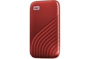 SSD - SANDISK WD My Passport SSD - 2TB - Rød - Ekstern SSD - WDBAGF0020BRD-WESN