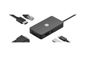 Dockingstation - Microsoft USB-C Travel Hub - docking station - VGA HDMI - 1E4-00002