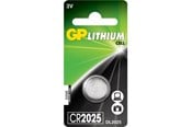 Batteri - GP knapcelle Lithium CR2025 3V, 1-pak - 2183