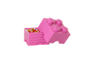 Børneværelse - LEGO opbevaringskasse 4, pink - 40031739
