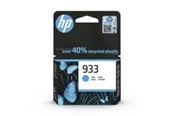 Blæk, Toner & Forbrugsstoffer - HP 933 Cyan Original Ink Cartridge - CN058AE#BGX