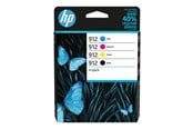 Blæk, Toner & Forbrugsstoffer - HP 912 / 6ZC74AE Ink 4-Pack - 6ZC74AE