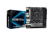 Bundkort - ASRock A520M-ITX/AC Bundkort - AMD A520 - AMD AM4 socket - DDR4 RAM - Mini-ITX - 90-MXBDG0-A0UAYZ