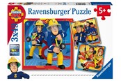 Puslespil - Ravensburger Fireman Sam To The Rescue! 3x49p - 50772