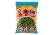 Kreativt Legetøj - Hama Beads - Olive Green 3000 pcs - 201-84