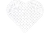 Kreativt Legetøj - Hama Ironing Beads Heart Pegboard-Large - 233