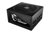 Strømforsyning - MSI MPG A850GF Strømforsyning - 850 Watt - 140 mm - ATX - 80 Plus Gold certified - 306-7ZP0C11-CE0