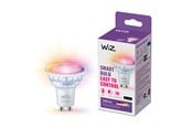 Smart Home - WiZ Full Color GU10 Smart Spotpære - RGB/16 millioner farver + dæmpbart hvidt LED-lys - 929003772322