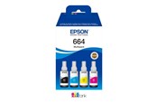 Blæk, Toner & Forbrugsstoffer - Epson EcoTank 664 - (Yellow Black Cyan Magenta) Ink - C13T664640