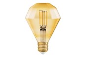 Lyskilder - Osram LED pære Vintage 1906 Diamant 4,5W/825 (40W) Guld E27 - 4058075091955