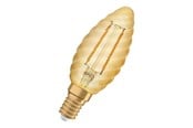 Lyskilder - Osram LED pære Vintage 1906 Classic Kerte 2,5W/824 (22W) Guld E14 - 4058075293274