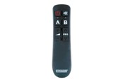 Fjernbetjening - Schwaiger 2 in 1 universal remote control - black - UFB1000533
