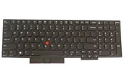 Tastatur - Lenovo Lite-On - Bærbar tastatur - til udskiftning - Nordisk - Sort - 01YP679
