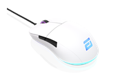 Mus - Endgame Gear XM1 RGB - White - Gaming Mus - Optisk - 5 knapper - Hvid med RGB-LED lys - EGG-XM1RGB-WHT