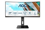 Skærm - 34" AOC CU34P2A - 3440x1440 (UWQHD) - 100Hz - VA - CU34P2A