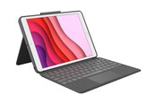 Tastatur - Logitech Combo Touch for iPad 10.2" 7/8/9th Gen - CH - Tastatur & Folio sæt - Schweizisk - Grå - 920-009609