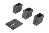 Systemtilbehør (kølepasta mv.) - Lenovo Tiny/Nano Monitor Clamp II thin client to monitor mounting bracket - 4XH0Z42451