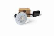 Lamper - HiluX D10 indbygningsspot GU10, Mat hvid - 5714255000924