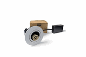 Lamper - HiluX D10 udendørs indbygningsspot GU10, Mat hvid - 5714255001280