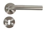 Beslag & hængsler - Home>it Dørgreb 19 mm. L-greb DESIGN - rustfri - 13322