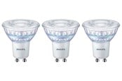 Lyskilder - Philips LED pære Spot 2,6W/922-927 (35W) 36° WarmGlow Dæmpbar 3-pak GU10 - 929002065556
