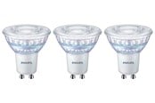 Lyskilder - Philips LED pære Spot 3,8W/922-927 (50W) 36° WarmGlow Dæmpbar 3-pak GU10 - 929002065756