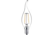 Lyskilder - Philips LED pære Classic Kerte 2W/827 (25W) Klar E14 - 929001238455