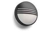 Lamper - Philips Wallow udendørs væglampe 6W LED, sort - 915005193601