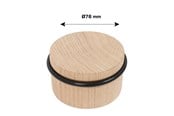 Beslag & hængsler  - Home>it Dørstopper Ø76 mm - eg - 12228