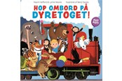 Børnebøger - Hop ombord på dyretoget! - Børnebog - Papbog - 9788711984956
