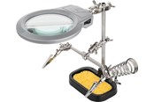 Værktøj - Fixpoint Third hand’ soldering support with magnifier and h - 4040849512261