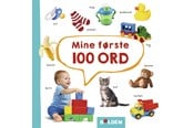 Børnebøger - Mine første 100 ord - Børnebog - Papbog - 9788772052823