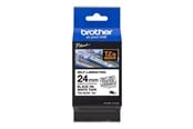 Papir, Fotopapir og Etiketter - Brother TZe SL251 - black on white - Roll (2.4 cm x 8 m) - TZeSL251