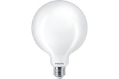 Lyskilder - Philips LED pære Classic Globe Ø125 mm 8,5W/827 (75W) Mat E27 - 929002371101