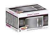 Mikro/miniovn - ProfiCook PC-MWG 1176 H - microwave oven with convection and grill - freestanding - silver - PC-MWG 1176 H