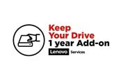 Service & support - Lenovo Keep Your Drive Add On - extended service agreement - 1 year - 5WS0L13021