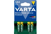 Batteri - VARTA battery - 4 x AAA - NiMH - 56743101404