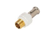 Alu-pex systemer - Henco pres kobling pvdf pres/udvendig gevind 32 mm x 1 - 17PKW-3206-N